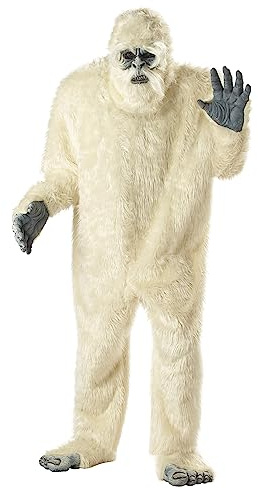 California Costumes: Abominable Snowman Costume, Men's One Size