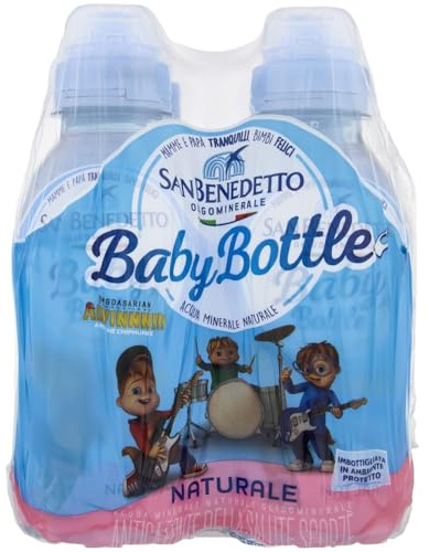 SAN BENEDETTO agua bebé 24 botellas de un litro naturales 12:25