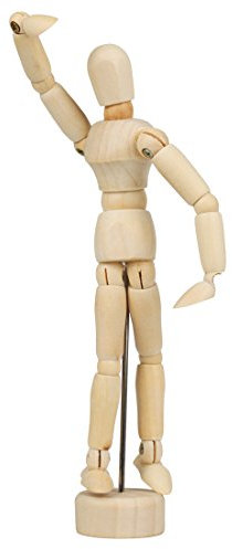 Larcele Holz Menschlichen Gelenken Mannequins Zeichnungsmodell MRMX-01 (15.3cm/6inch) MEHRWEG