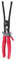 KS TOOLS 150.1535 Pince pour le montage de colliers de serrage du pot d'échappement Couleur