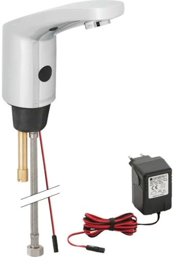 Geberit 116.135.21.1 – Elektronische Waschtisch Armatur 185, Ohne Mixer, A Red elétrica