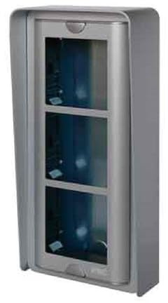 URMET - CUSTODIA CON VISIERA DA 3 MODULI SINTHESI 1145/313