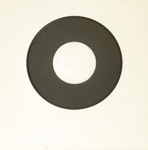 Ofenrohr Wandrosette Rosette Ø 150mm schwarz Randstärke 90 mm