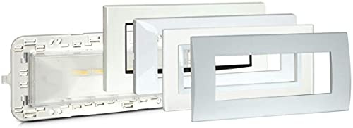 Eva Lampada di Emergenza multicompatibile LED per scatole da 4 a 7 Moduli 442089 Ave