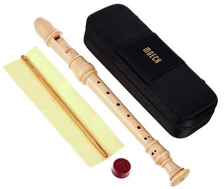 FLAUTA DULCE SOPRANO - Moeck (4200) (Rottenburgh Arce) (Barroca) (3 Piezas)
