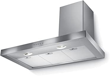Faber - Cappa a parete STILO DX/SP finitura acciaio inox da 90cm
