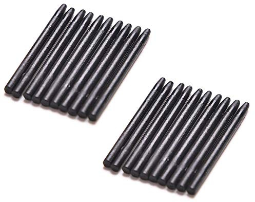 BAQI 20 Pieces Replacement Standard Pen Nibs For Wacom Bamboo Intuos 3 & 4 CTE MTE CTL CTH Drawing Pen