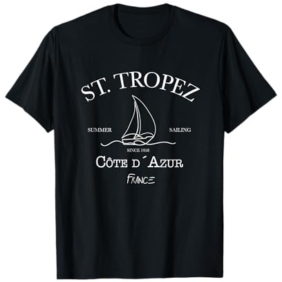 St Tropez Summer Sailing T-Shirt