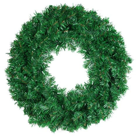 Maritown Artificial Christmas Wreath for Front Door, 30cm 40cm 50cm Plain Wreaths for Xmas Wreath Autumn Holiday Wreath Crafts Wreath Making Supplies for Halloween Christmas Spring Summer Wreath