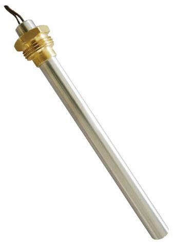 Easyricambi - Bougie d'allumage pour poêle à granulés 350 W, diamètre 9,5 mm et longueur 140 mm (150 mm totaux) filetage 3/8 gaz, résistance pour chauffage rapide, remplacement pour modèles MCZ Red