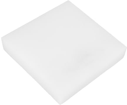 OUNONA Vibrationsdämpfer Kissen Waschmaschinen Anti Vibrationsmatte Silikonpad Gummimatte Schallabsorbierende Matte Geräuschreduzierung Stabilität 100X100X20Mm Weiß
