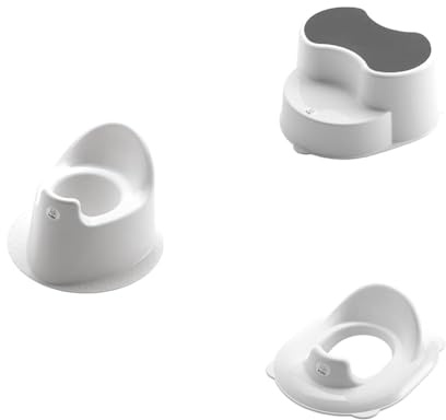 Rotho Babydesign Töpfchentraining-Set mit TOP Kinderschemel, TOP Kindertopf und TOP WC-Sitz