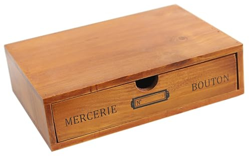 Vintage Holzkiste, Schublade, Schreibtisch-Aufbewahrung, Holz-Tischaufbewahrungsbox, Holz-Einzelschublade, Schreibtisch-Holzschublade, Aufbewahrungsbox, Einzelschubladen-Box,