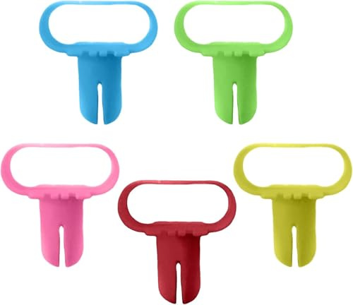 5 herramientas coloridas para atar globos, suministros para fiestas de globos, herramienta de nudos de globos, arco de columna de globos, suministros de decoración de globos