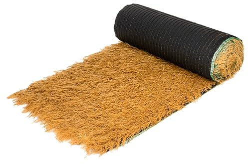 HAZEK Techo De Paja Artificial, Techo De Paja Tiki,para techos de Paja para Tiki, Bar, cabaña, Patio, Piscina, Playa, Fiesta Hawaiana y decoración (3.2x65.6ft(1x20m))