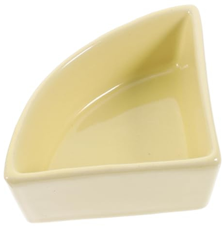 Milisten Ceramic Pet Water Basin for Hamster Guinea Pig Creative Drinking Bowl Tip Design Safe for Pets