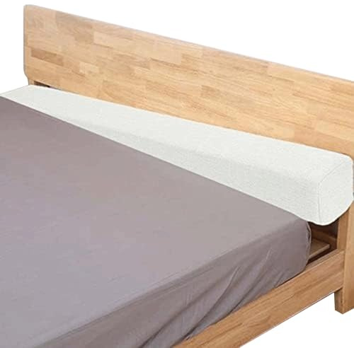 uyeoco Colma il divario matrimoniale/singolo Riempire il divario tra materasso e testiera/parete/letto, ponte d'amore per materassi per tutti i tipi di materassi(Beige,90x10x20cm)