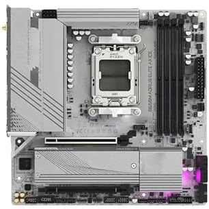 Gaming WiFi Carte mère Fit for GIGABYTE GA B650M AORUS Elite AX Ice Micro-ATX B650 DDR5 192 Go 8000 MHz (OC) M.2 Wi-FI 6E Socket AM5