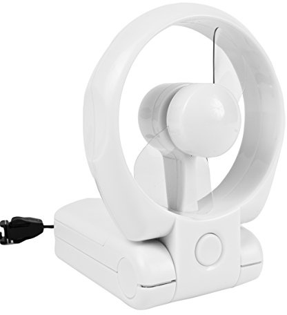 Travelon 3 Speed Personal Folding Fan - White