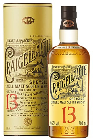 CRAIGELLACHIE LE 13YO Speyside Single Malt Scotch Whisky, 46% vol., 70 cl
