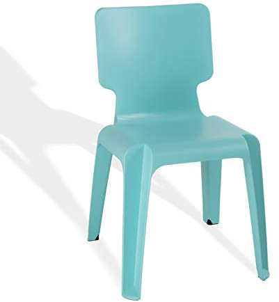 Metra Stapelstuhl, Kunststoff Stuhl Stapelbar Authentics Wait robust versch.Farben türkis