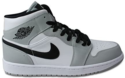 Air Jordan 1 Mid Light Smoke Grey Gris - 40 1/2