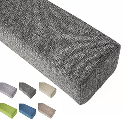 Matratzenverlängerung Queen/King Bett Lücke Füller Pad, Bettkeil Kissen Matratze Lückenfüller Doppelbett, Waschbare, Abnehmbare Verlängerungsbrücke für Das Ende/Die Seite des Bettes (Color : Dark G