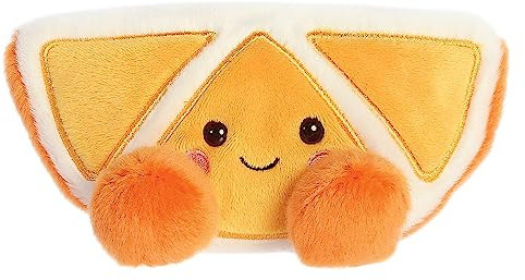 Aurora, 33787, Palm Pals Tucker Mandarin, 5In, Soft Toy, Orange & White