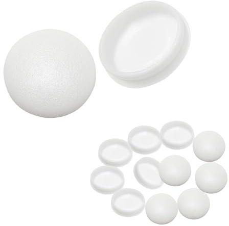Qrity 25 Pieces White Plastic Hole Cover Caps, Drill Hole Cover Caps, Flush Type Panel Hole Plugs, For Hiding 18MM Holes