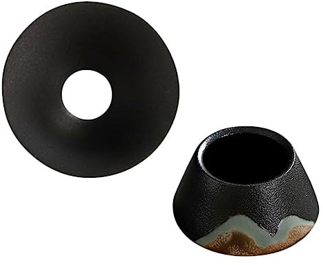 Ciieeo 2stücke Keramischer Teefilter Praktisches Teezubehör Für Zuhause Und Teestuben Stabiler Filter Mit Flachem Boden Leicht Zu Reinigen Zuverlässig Und Praktisch Für Teeliebhaber