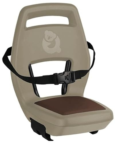Qibbel Q345 Rücksitz 6+ Junior mit Fußstützen und Schutzplatten Cappuccino Brown