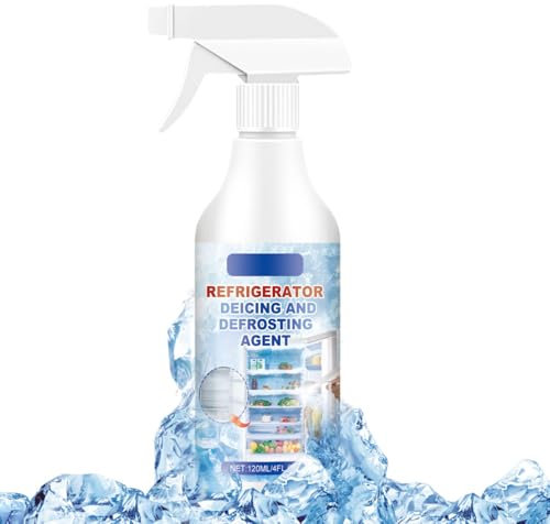 Defrosting Spray for Fridge Freezer, 2024 New Freezer Defrosting Spray, Defrost Spray for Freezer, Easy to Use Deep Freeze & Refrigerator Spray by Cleaning (1)