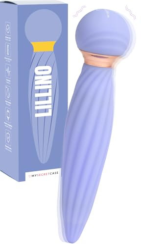 MySecretCase Mini Klitoris Stimulator – Auflege Vibrator für Frau, Solo Erotik und Paare Sex Vibration Sexspielzeug, Kleines Lila Sextoy fur Damen, Vibratoren & Erotikspielzeug fuer die Frauen