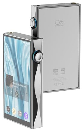 SHANLING M3 Plus Android13 Player,Portable Digital Audio Player,MP3/MP4 Player,Snapdragon 665 4GB+64GB,4X CS43198 DAC,768kHz/32bit,DSD512,MQA 16X，3.5mm/4.4mm,800mW@32Ω Output (Grey)
