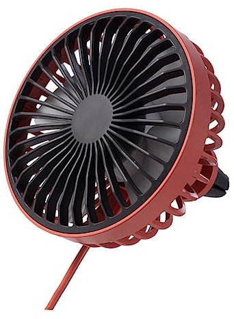 TOPPERFUN Ventilateur De Voiture Usb Ventilateur De Prise De Voiture Pour Angle Facile Installer