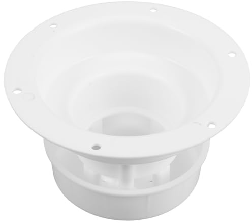 TOYANDONA Rv Roof Vent Cover Kit Screws Plastic Ventilation for Camper Trailer and Motorhome Roof Vent Cap Flange