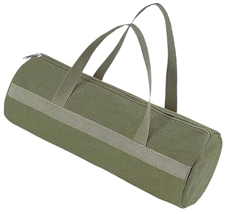 Sac de piquet de tente - Organisateur de piquets de poteau en toile - Kit de rangement d'outils avec fermeture éclair | Sac de camping pour équipement de transport, Vert armée, Consulte la descripción