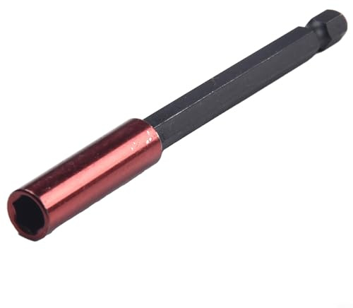 babominimer Varilla de extensión de brocas de 1/4 pulgadas, vástago hexagonal magnético, soporte de punta de destornillador de acero al cromo vanadio, juego de adaptadores de brocas de cambio rápido