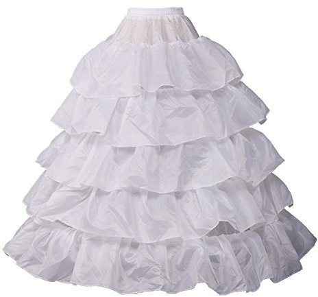 GRACEART 4-Loops Crinolina Sottogonna Nozze Vestito Sottoveste