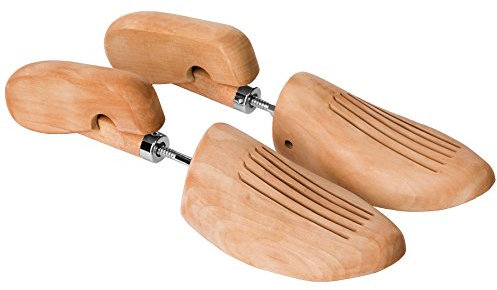 tectake 1 Paar Schuhspanner Schuhformer Schuhweiter Schuhdehner Lotusholz Damen Herren Schuhe - diverse Größen - (46-48 | Nr. 402244)