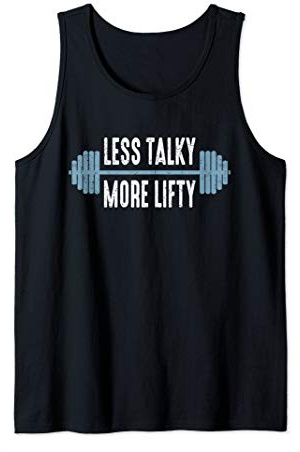 WEIGHT LIFTER | Funny Less Talky More Lifty Bodybuilding Tank Top