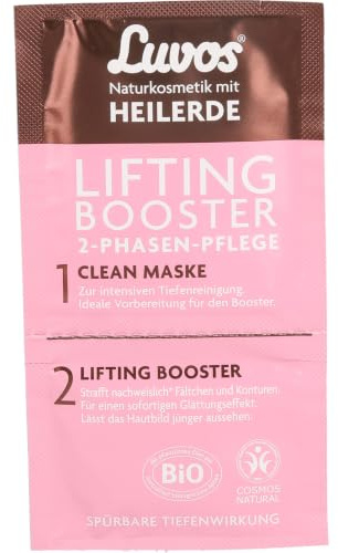 Luvos Heilerde Lifting Booster & Clean Maske, 15 ml Gesichtsmaske