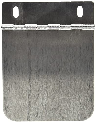 RoadWorks | Stainless Steel Universal 4 x 4 Hinged Permit Panel | 10103