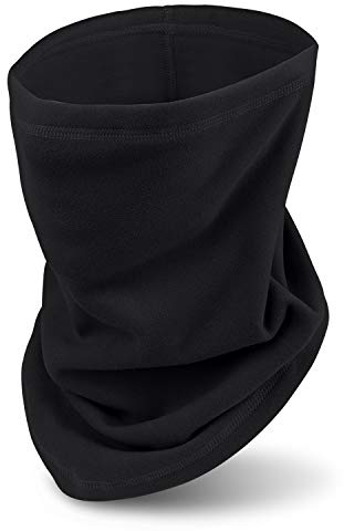Multifunktionell vinter halsvärmare damask polär fleece, unisex tub halsduk, vindtät snood ansikte täcker för motorcykel skidåkning löpning cykling