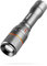 NEBO Davinci 1000 Lumens | Black LED Rechargeable Flashlight | 18650 Battery with Power Bank, NEB-FLT-0018-G , Grey