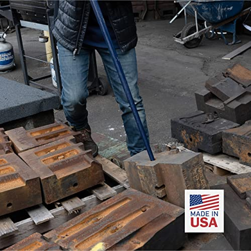 Warwood Tool Pinch Point Crow Bar - Heavy-Duty Crow Bar - High-Carbon Steel Bar - Wrecking Bar