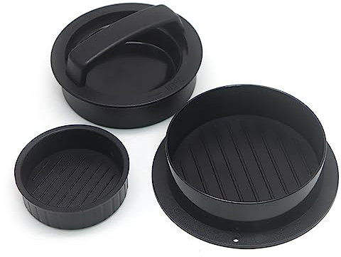 KOMUNJ Burger Patty Presse 3 en 1 pour hamburger