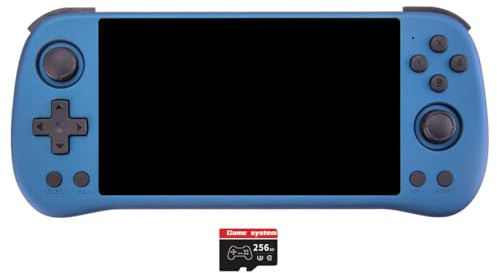 ExploTex X55 - Consola de juegos portátil retro de 5,5 pulgadas con pantalla grande de 16 G