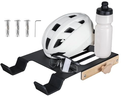 Fahrrad-Display-Wandhalterung, Wandmontage, 30 kg Wandhalter, Fahrradaufbewahrung, Präsentationsständer, Stahlholz, Fahrradhalterung, Schwerlastregal, platzsparende Halterung, Wand