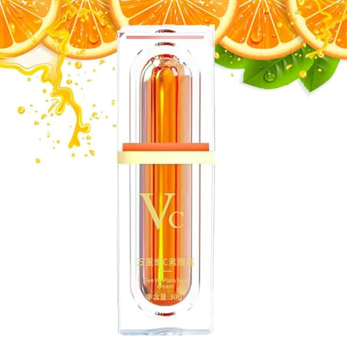 Japanische Vitamin-C-Make-up-Creme, Fünf-Vitamin-C-Ton-Creme, Swarous Make-up-Cremes, Fünf-Fach-VC-Hautpflege-Gesichtsserum, Feuchtigkeitsspendender Concealer, Glatter (1PCS)